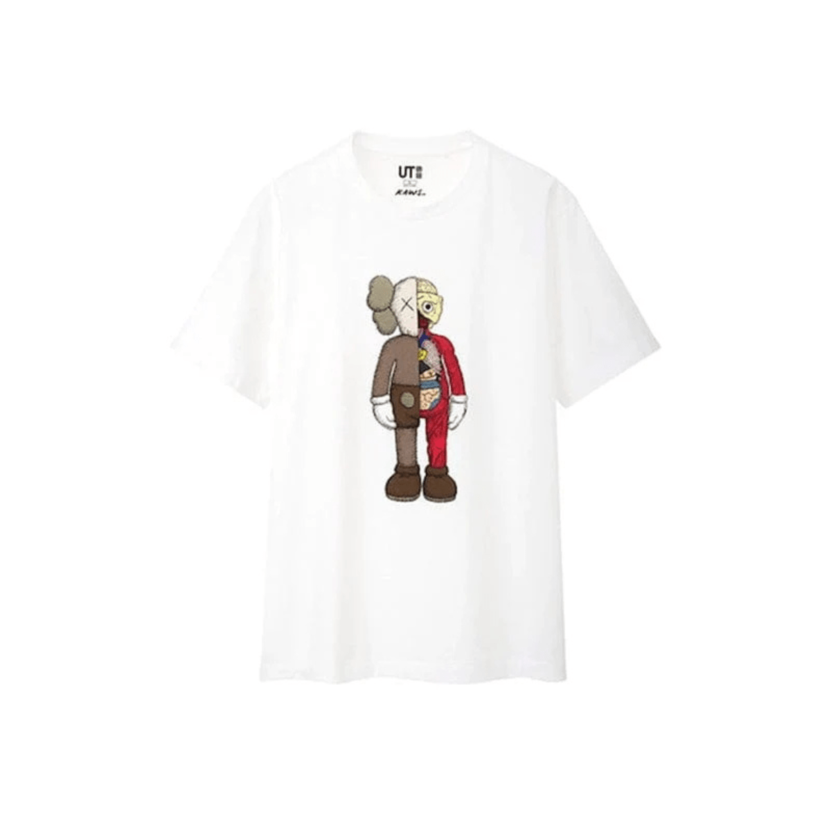 KAWS x Uniqlo Flayed Tee 'White' T-shirts Kaws