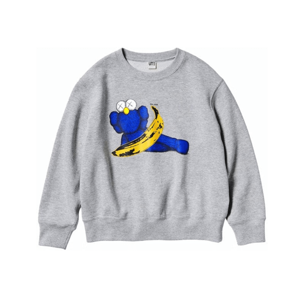 KAWS x Uniqlo Warhol Graphic 472951 Sweatshirt 'Grey' Sweatshirts Kaws