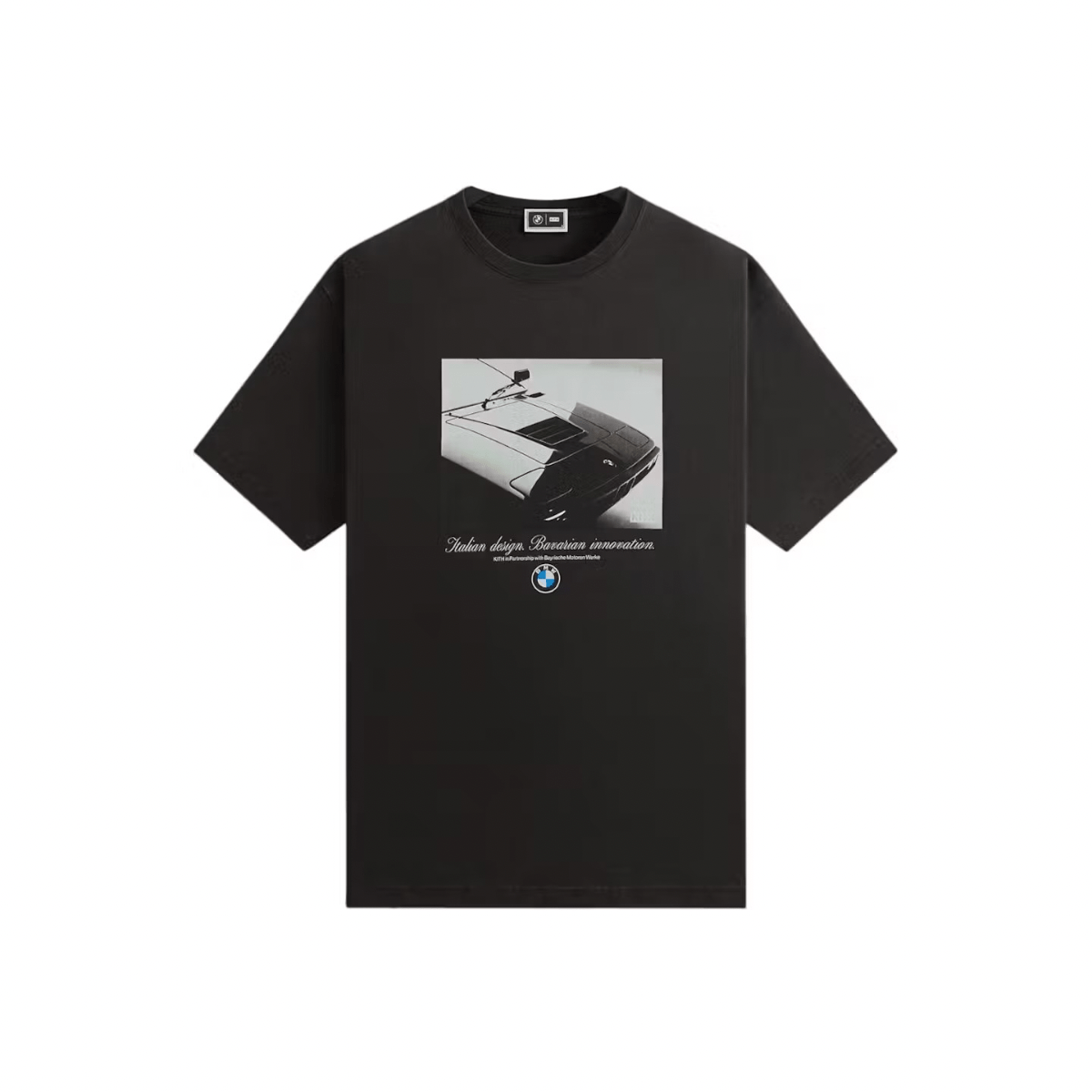 Kith x BMW M1 Portrait Vintage Tee "Black" T-Shirts Kith