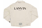 Lanvin x Gallery Dept. Denim Jacket With Paint Marks 'White' Jackets Lanvin