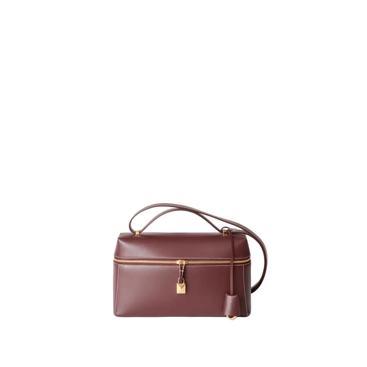 Loro Piana Extra Bag L27 Smooth Calfskin 'Azuki Beans/Sun Gold' Bags Loro Piana