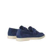 Loro Piana Summer Charms Walk Loafer Suede 'True Dark Blue' Sneakers Loro Piana