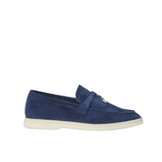 Loro Piana Summer Charms Walk Loafer Suede 'True Dark Blue' Sneakers Loro Piana
