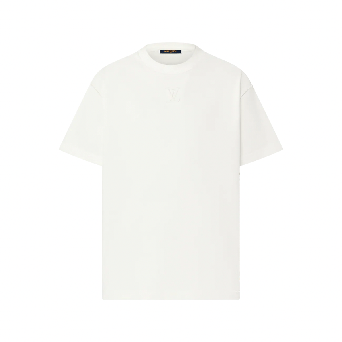 Louis Vuitton Embossed LV T-Shirt 'Blanc Optique' T-shirts Louis Vuitton