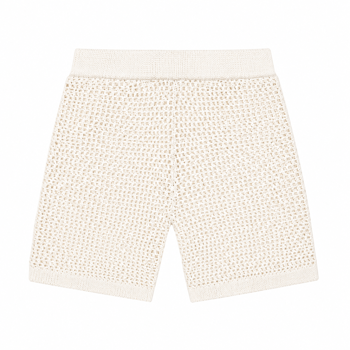 Manière De Voir Crochet Knit Shorts 'Cream' Shorts Manière De Voir
