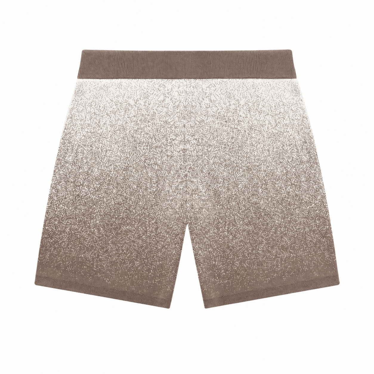 Manière De Voir Ombré Knit Shorts 'Taupe/Cream' Shorts Manière De Voir