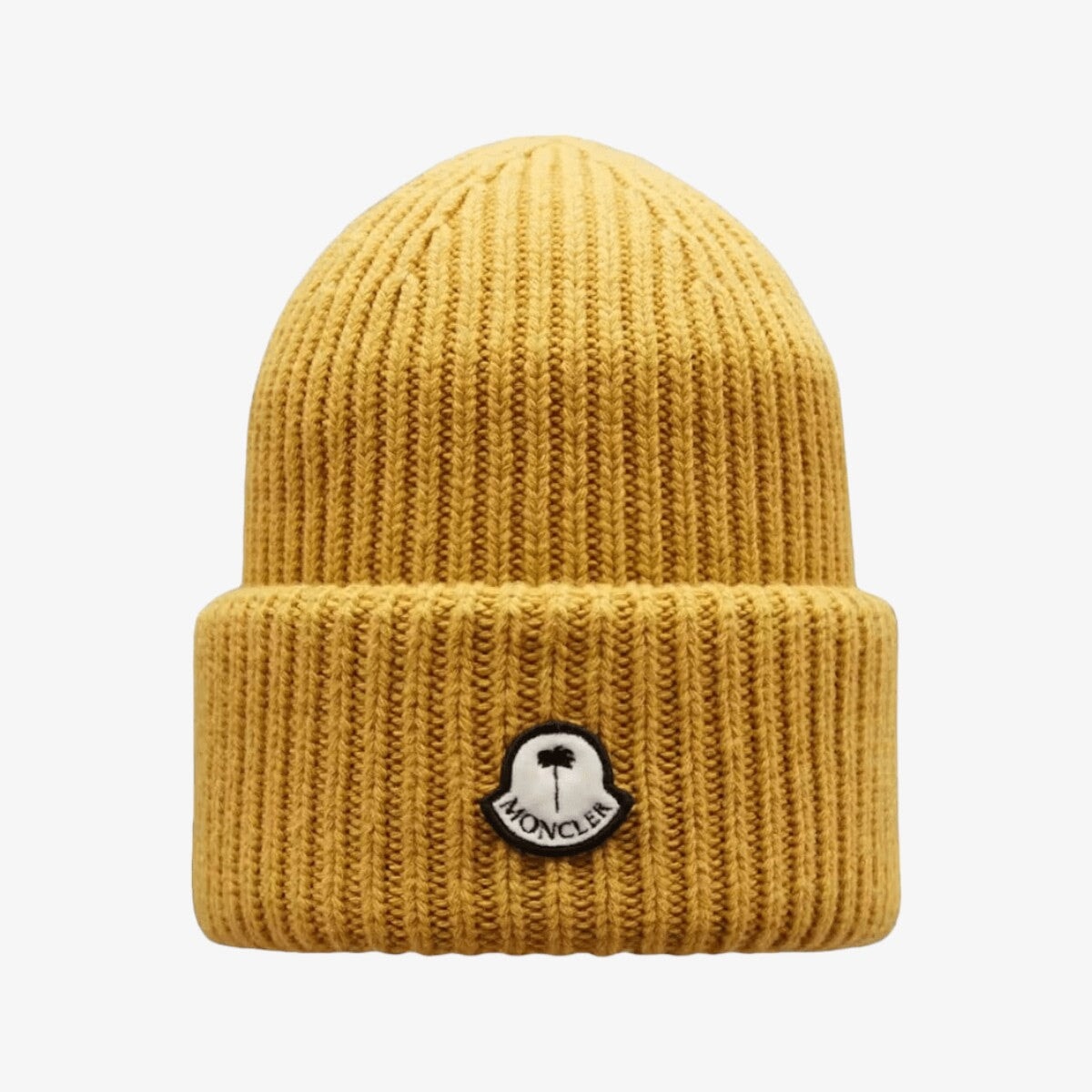 Moncler x Palm Angels “Yellow” Genius Beanie Headwear Moncler