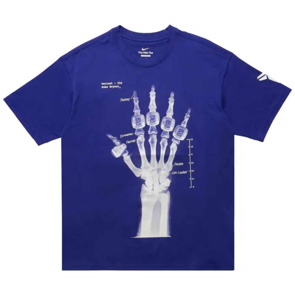 Nike Kobe Bryant Broken Not Beaten T-Shirt 'Light Concord' T-shirts Nike