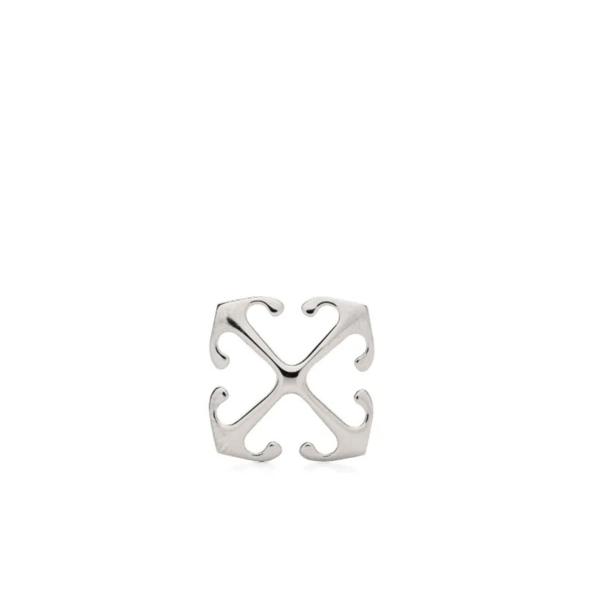 Off-White Arrow Mono Earring 'Silver' Accessories Off-White