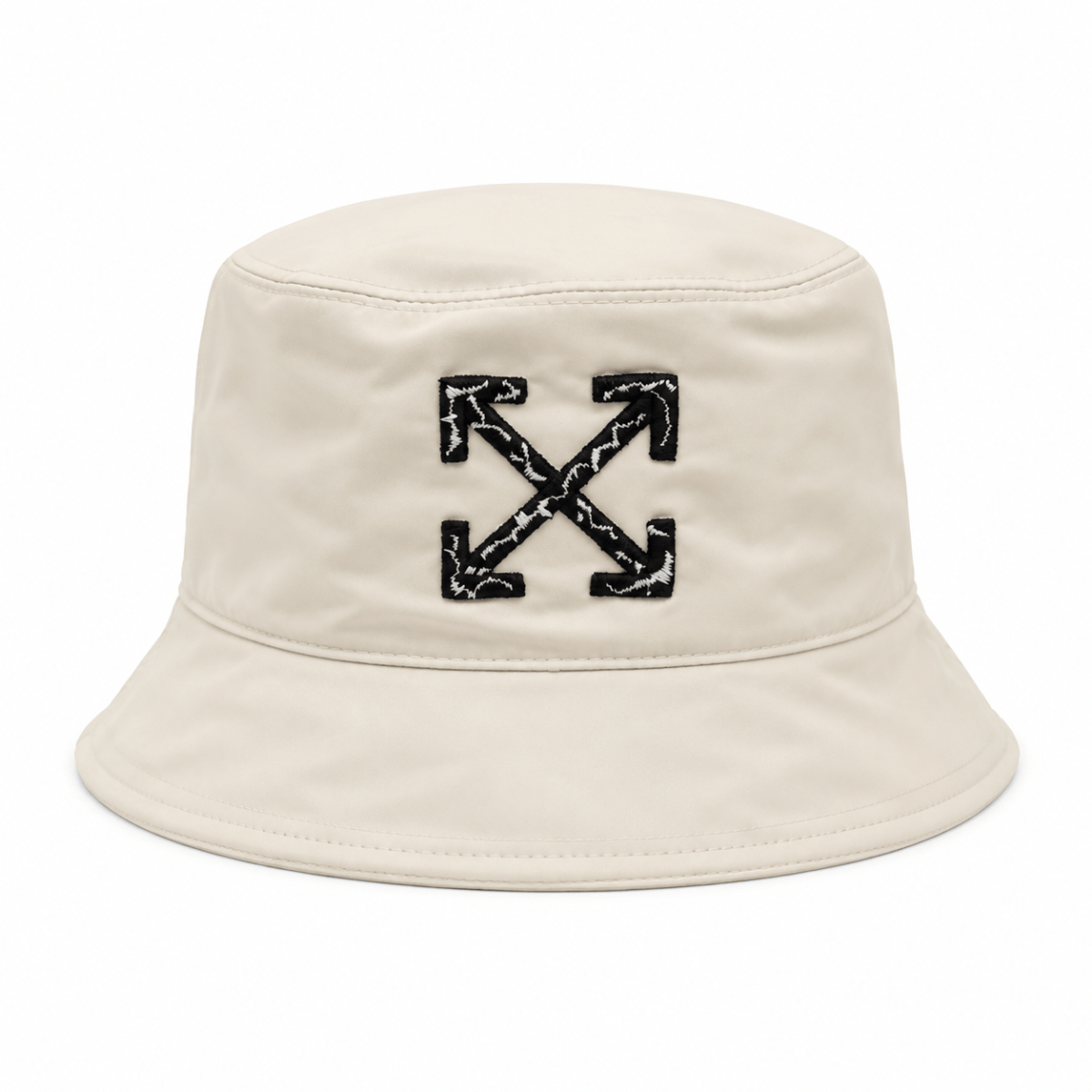 Off-White Arrow Reversible Bucket Hat 'Neutral' Headwear Off-White
