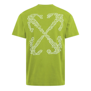Off-White Brick Arrow Crew Neck Short Sleeve T-Shirt 'Green' T-shirts Off-White