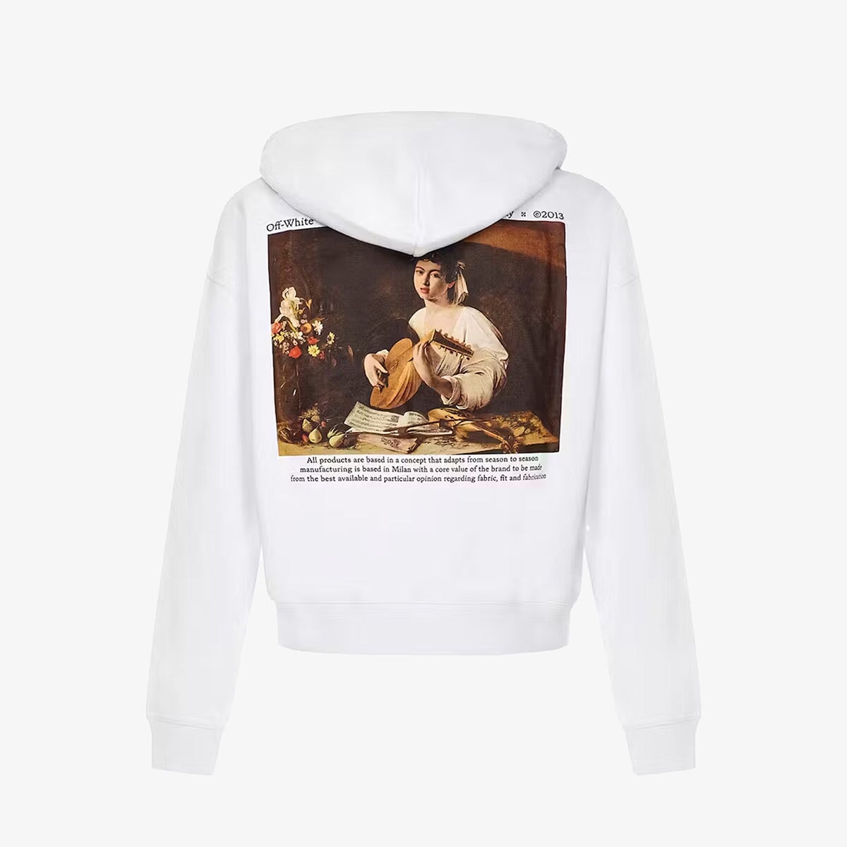 Off-White Caravaggio Painting relaxed-fit hoodie Plug and Play