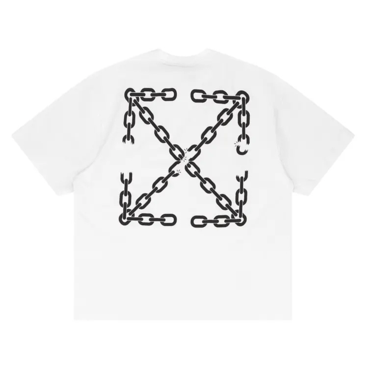 Off-White Chain Arrow Skate Short-Sleeve Tee 'White' T-shirts Off-White