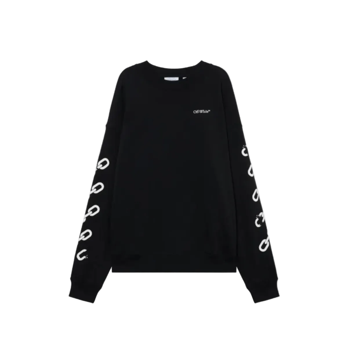 Off-White Chain Arrow Skate Sweatshirt 'Black' Sweatshirts Off-White