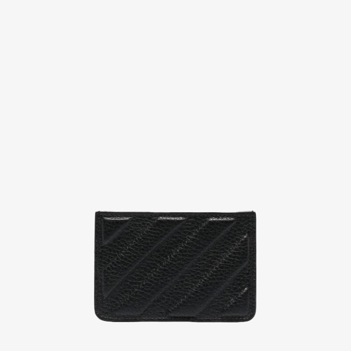 Off-White Diag-stripe Leather Cardholder Plug and Play