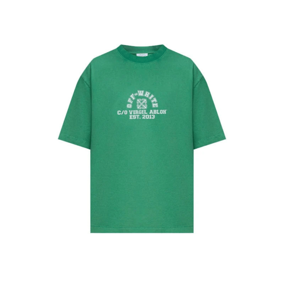 Off-White Est 13 Skate S/S College Tee "Green" T-Shirts Off-White