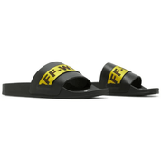 Off-White Industrial Belt Slides 'Black/Yellow' Slides Off-White