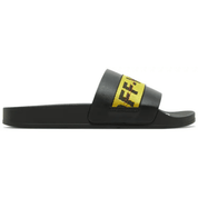 Off-White Industrial Belt Slides 'Black/Yellow' Slides Off-White