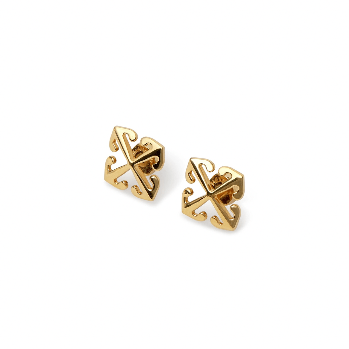 Off-White Mini Arrow Earrings 'Gold' Accessories Off-White