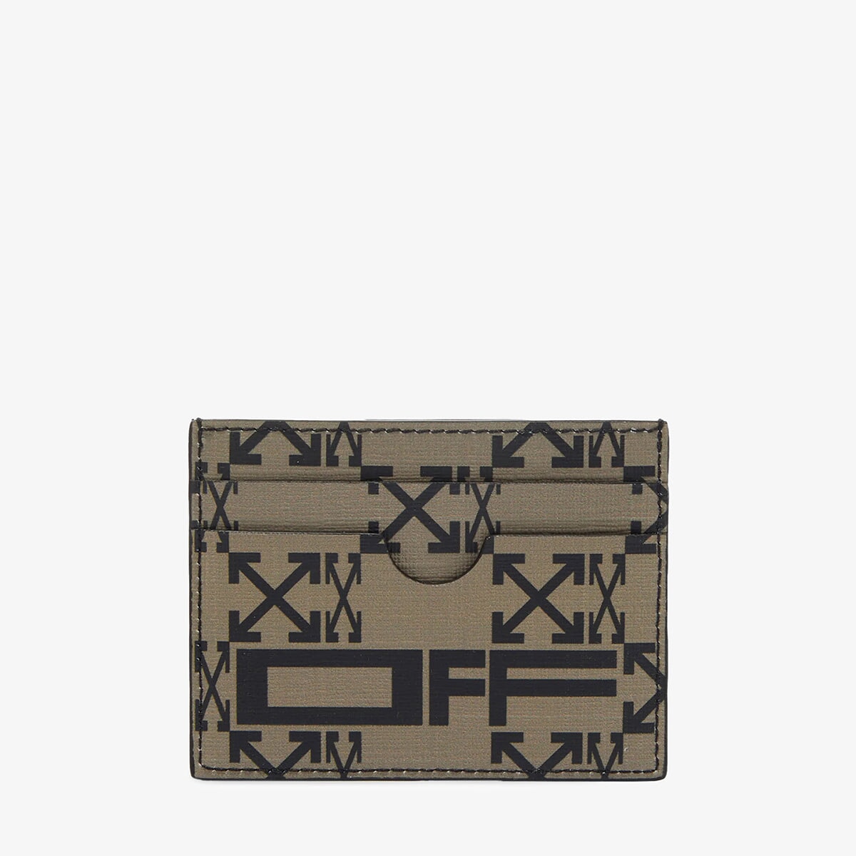 Off-White Monogram Card Case “Brown” Plug and Play
