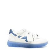 Off White Out Of Office Metal 'White-Dusty Blue' Sneakers Off-White