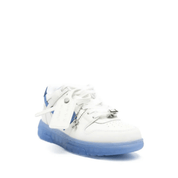 Off White Out Of Office Metal 'White-Dusty Blue' Sneakers Off-White