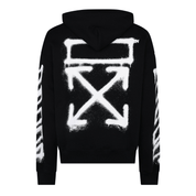 Off-White Overhead Off Spray Arrow Hoodie 'Black' Hoodies Off-White