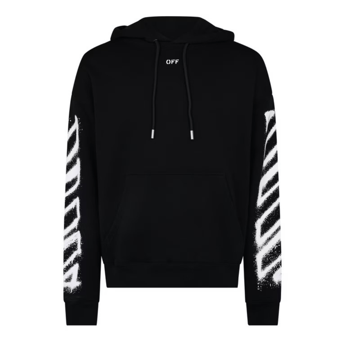 Off-White Overhead Off Spray Arrow Hoodie 'Black' Hoodies Off-White