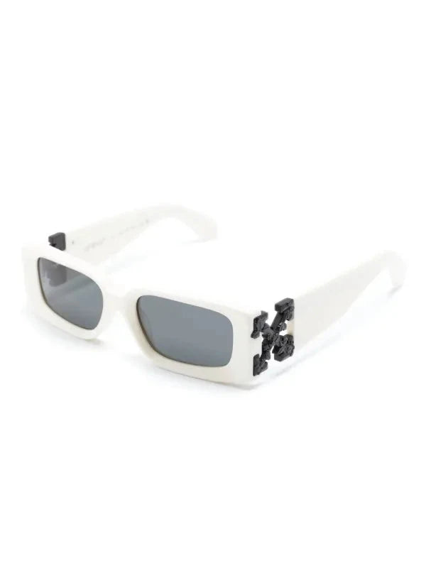 Off-White Roma Rectangle Sunglasses 'White' Sunglasses Off-White