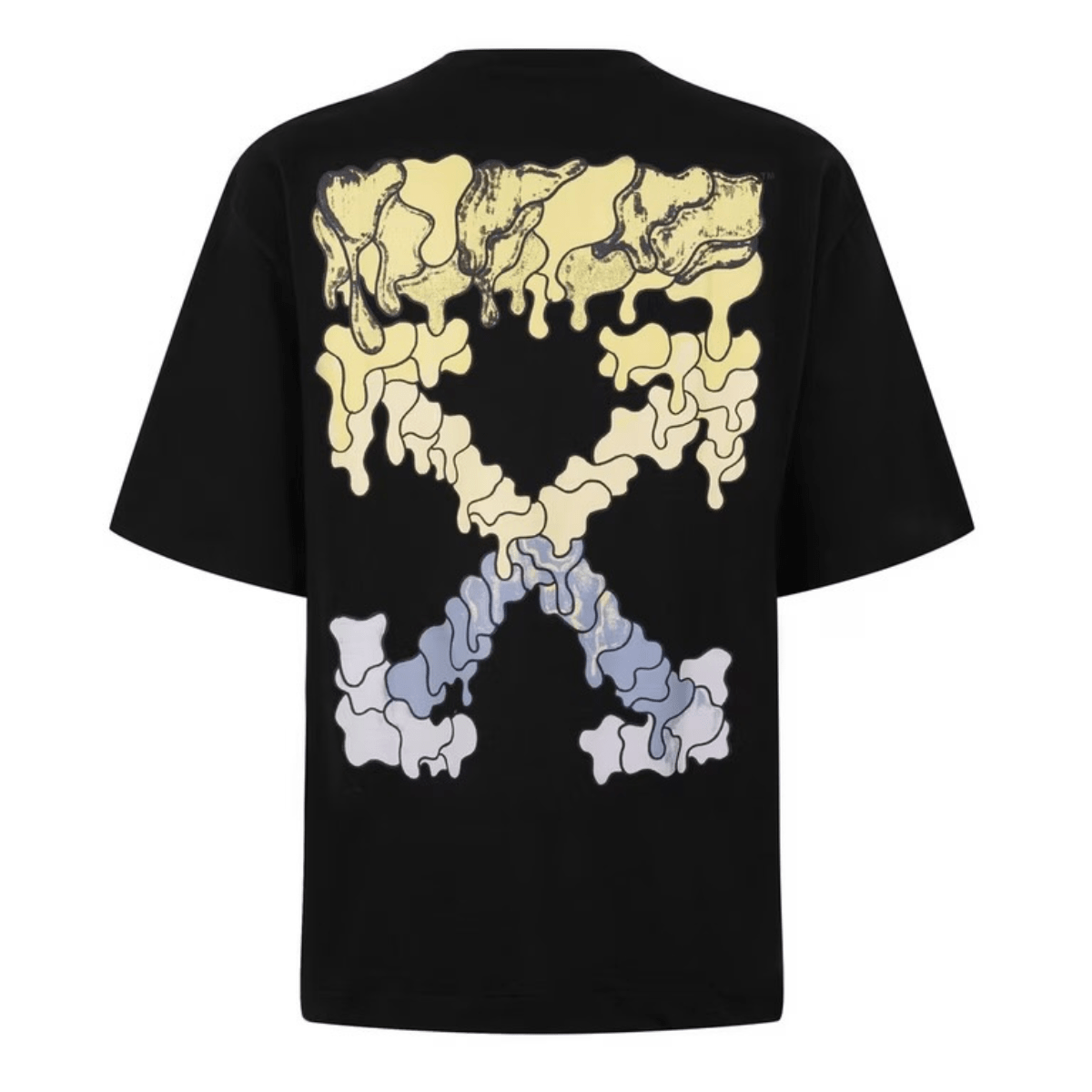 Off-White Skate Fit Dripping Arrows T-shirt 'Black' T-shirts Off-White