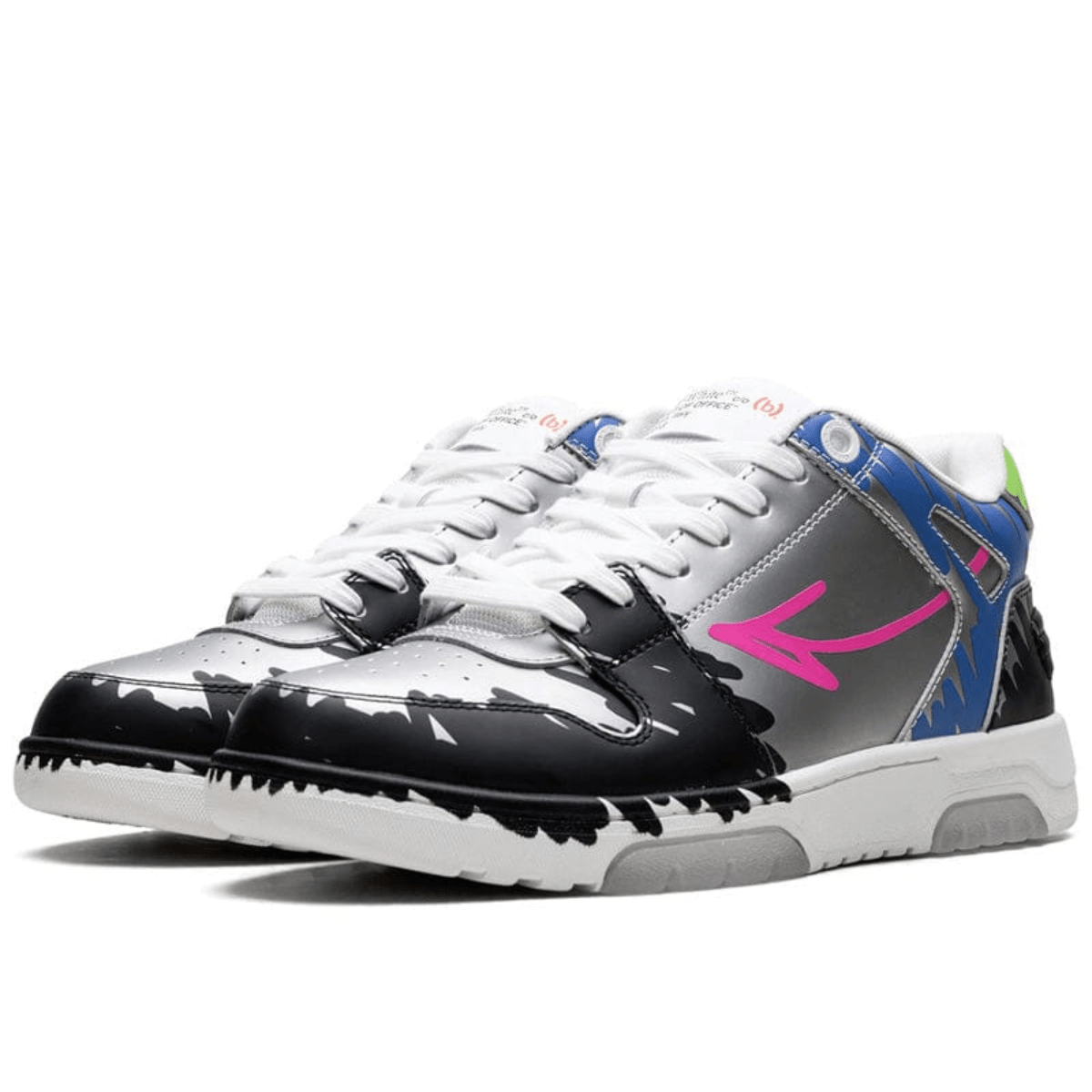 Off-White x BSTROY Out Of Office OOO 'Grey' Sneakers Off-White
