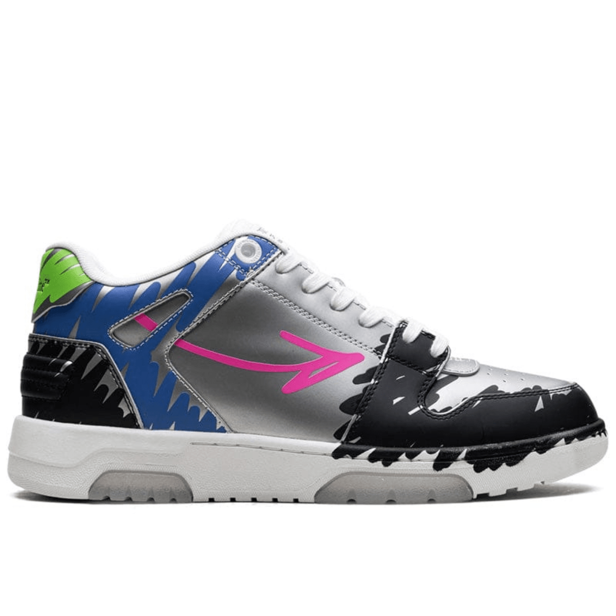 Off-White x BSTROY Out Of Office OOO 'Grey' Sneakers Off-White
