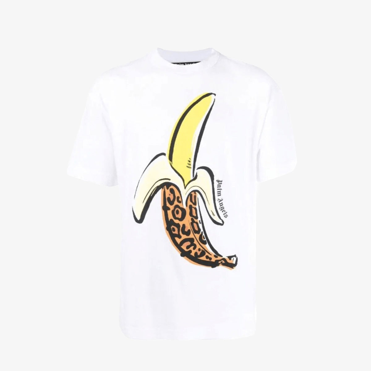 Palm Angels Banana-graphic T-shirt “White” T-Shirts Palm Angels