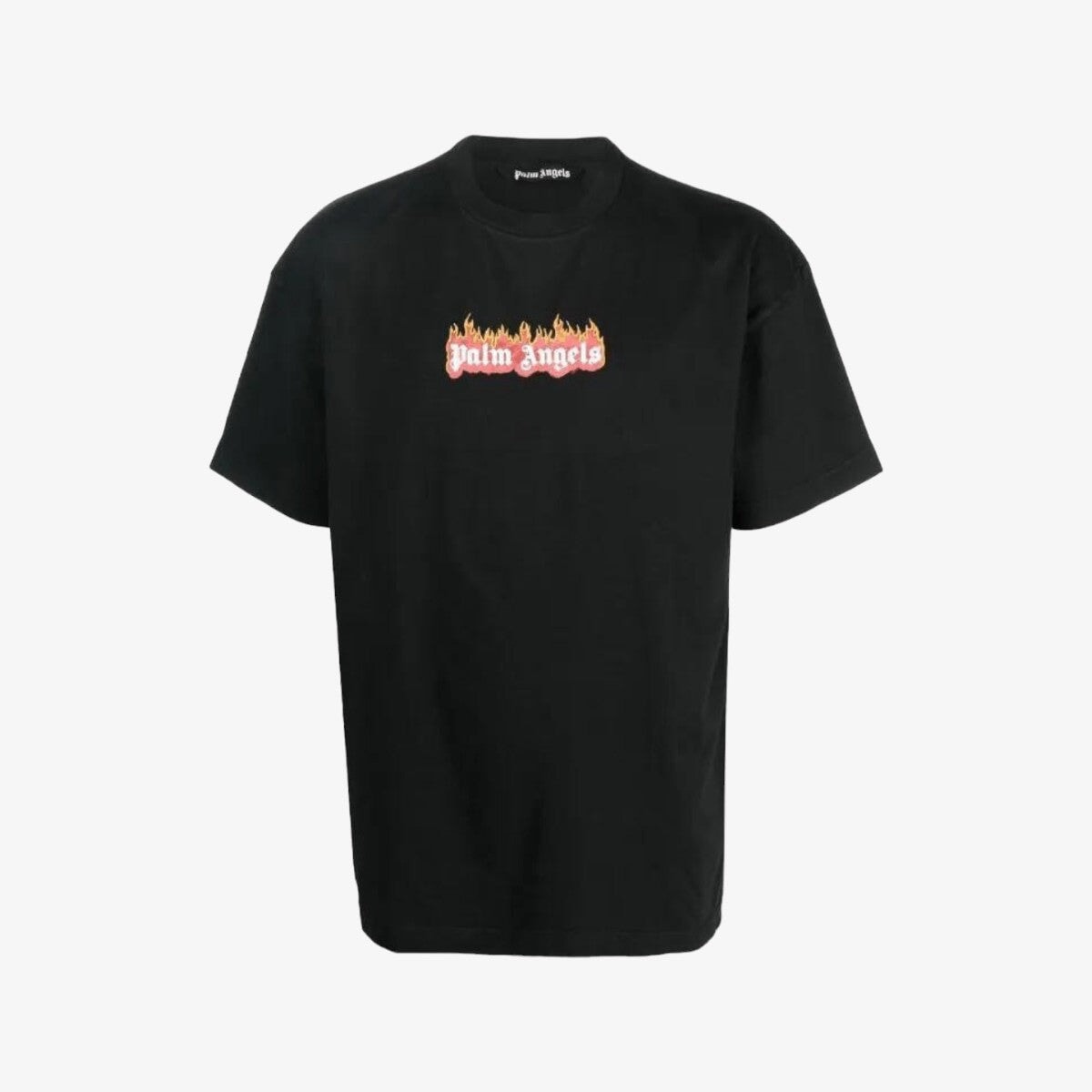 Palm Angels Burning Logo “Black” T-shirt T-Shirts Palm Angels