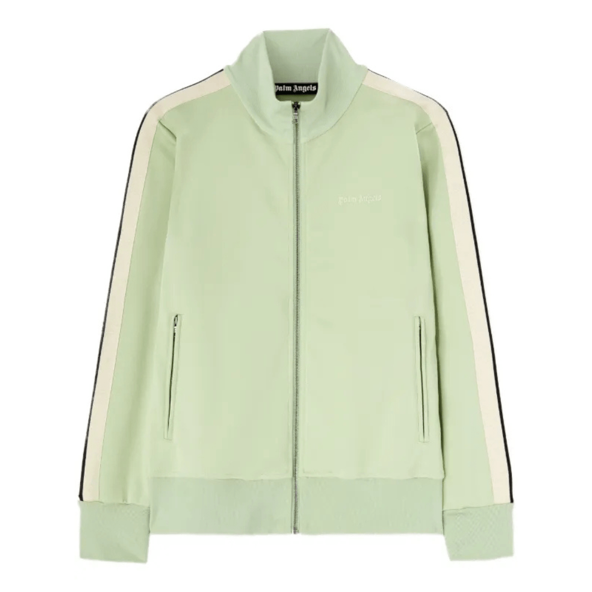 Palm Angels Classic Logo Track Jacket 'Sage/Off White' Jackets Palm Angels