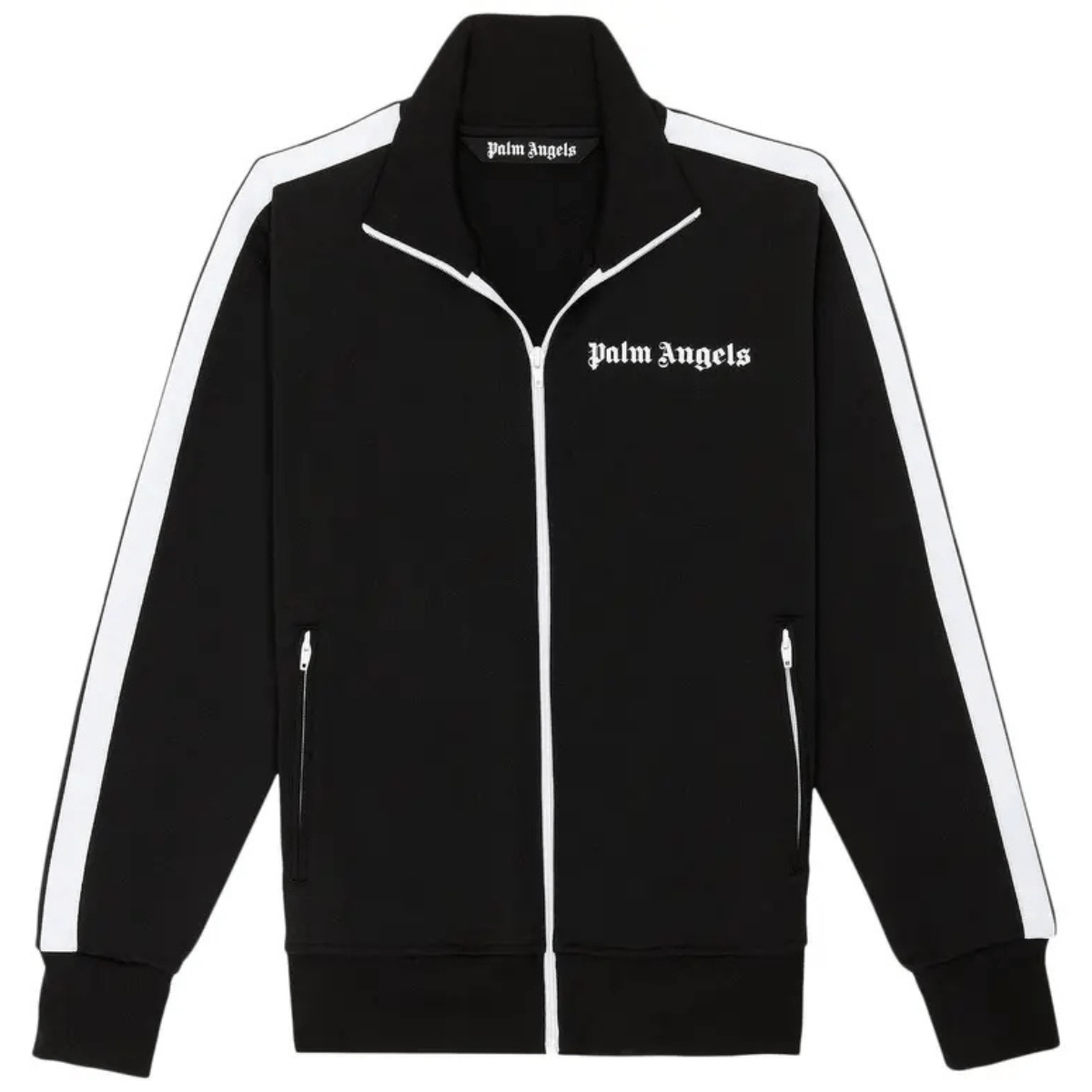 Palm Angels Classic Track Jacket 'Black/White' Jackets Palm Angels