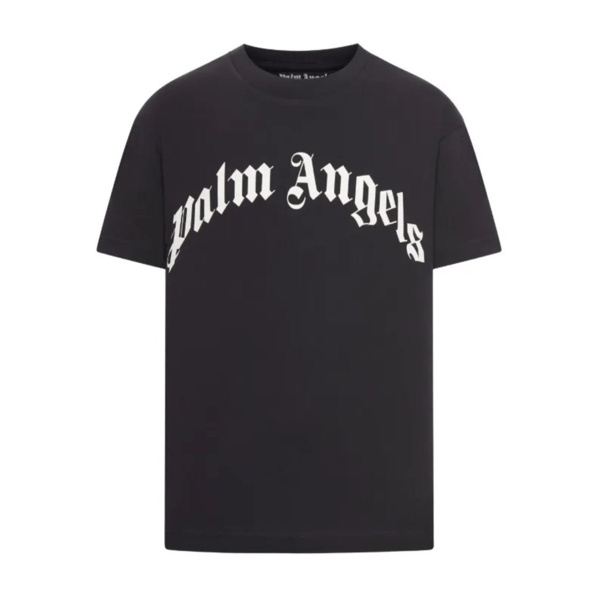 Palm Angels Curved Logo T-shirt 'Black' T-Shirts Palm Angels