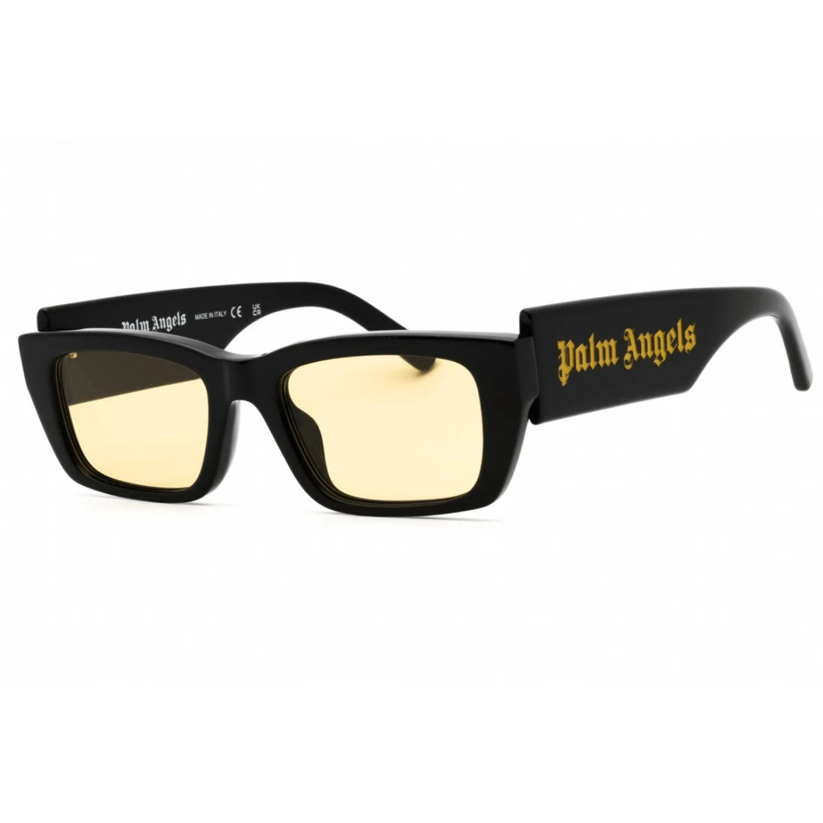 Palm Angels Palm Sunglasses 'Black Yellow' Sunglasses Palm Angels