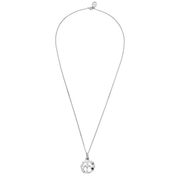 Palm Angels Peace Melted Charm Necklace 'Silver' Accessories Palm Angels