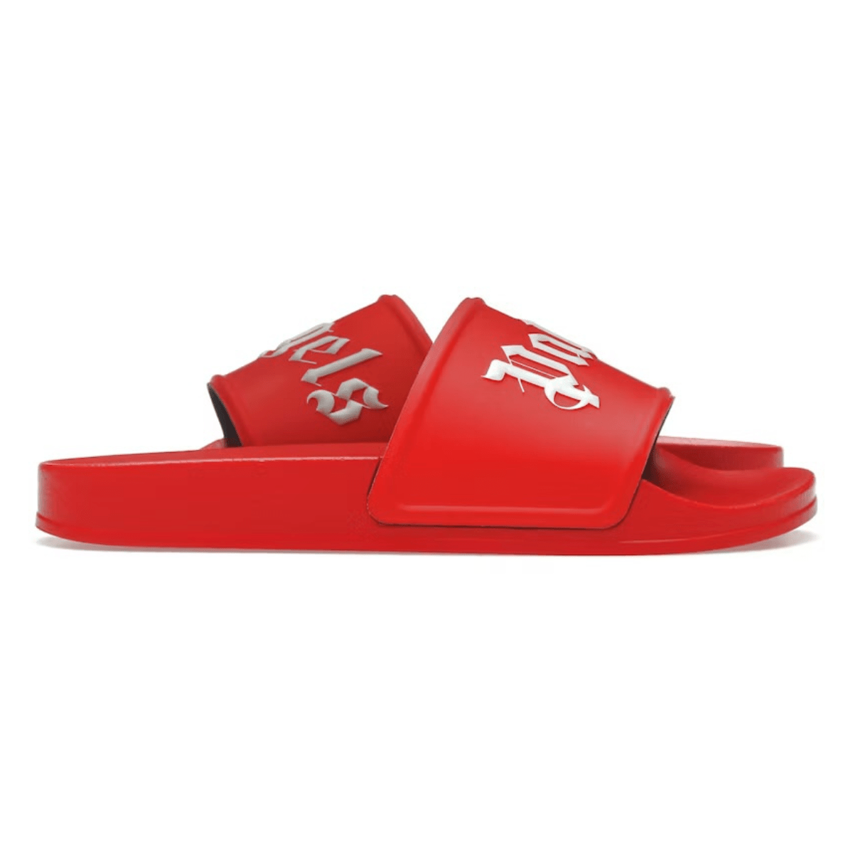 Palm Angels Pool Slides 'Red White' Slides Palm Angels