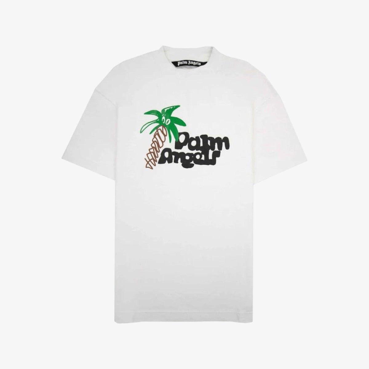 Palm Angels Sketchy Palm Tree “White” T-shirt T-Shirts Palm Angels