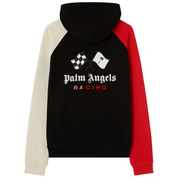 Palm Angels x Haas MoneyGram Racing Hoodie 'Black/Red/White' Hoodies Palm Angels