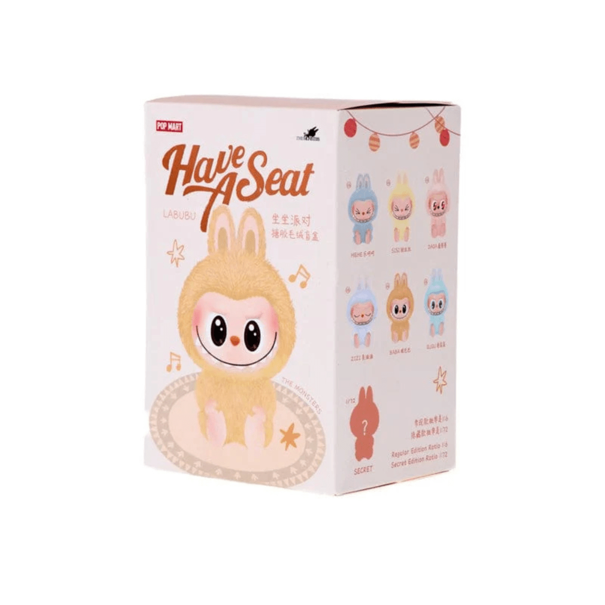 Pop Mart Labubu The Monsters Have a Seat Vinyl Plush Figures Accessories Pop Mart