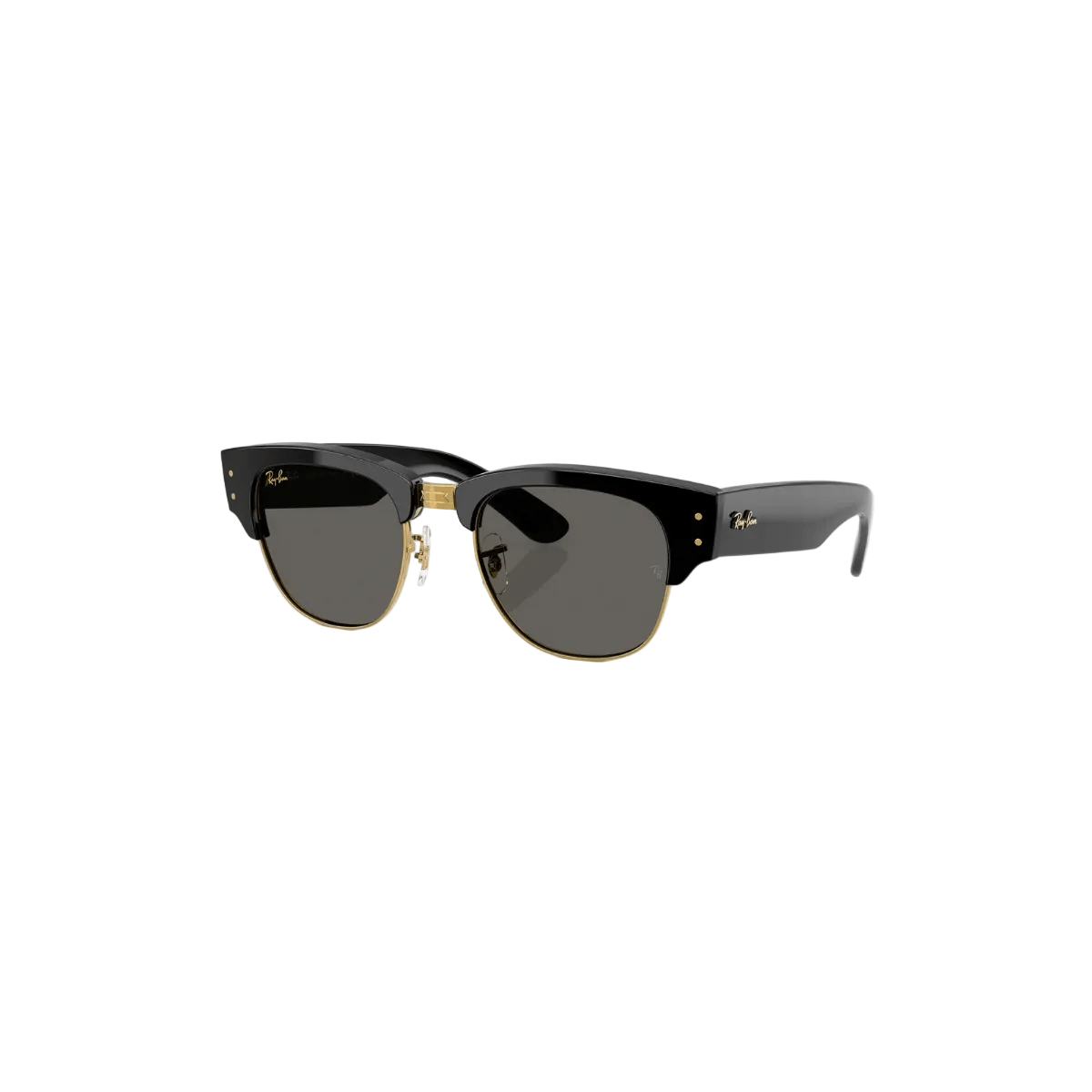 Ray-Ban x A$AP ROCKY Mega Clubmaster Sunglasses Blacked Out Collection 'Black/Gold/Grey' Sunglasses Ray-Ban