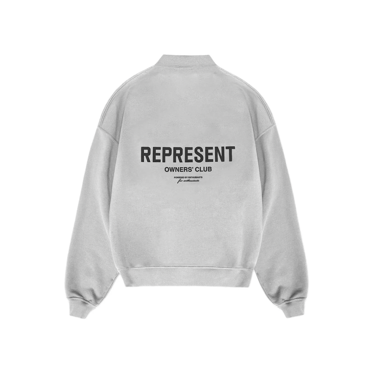 Represent Owners Club Long Sleeve Polo Sweater 'Ash Grey' T-shirts Represent