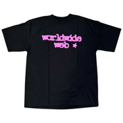 Sp5der Web Tee 'Black/Pink' T-Shirts Sp5der