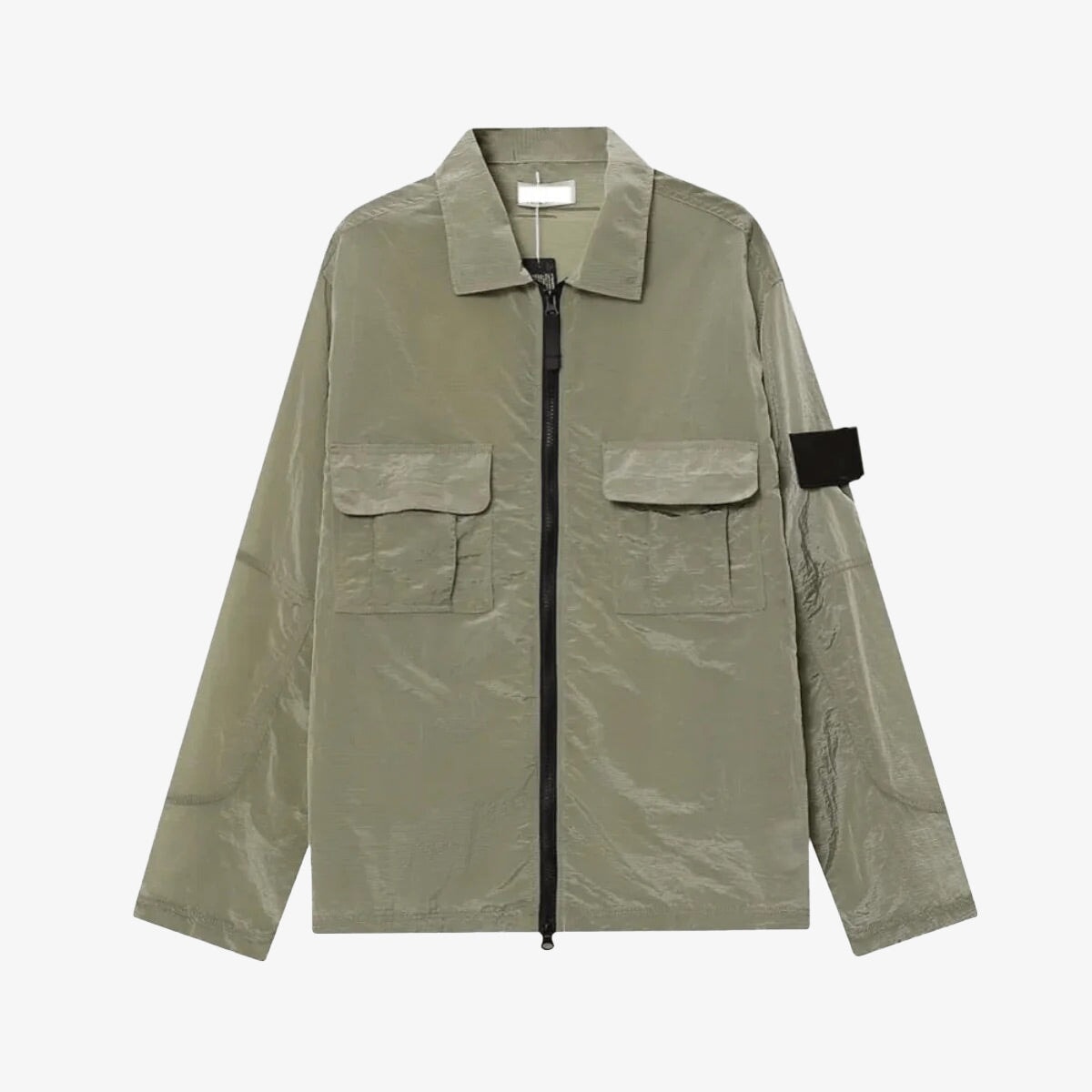 Stone Island Spring Compass Patched Sleeve “Stone” Jacket Jackets Stone Island