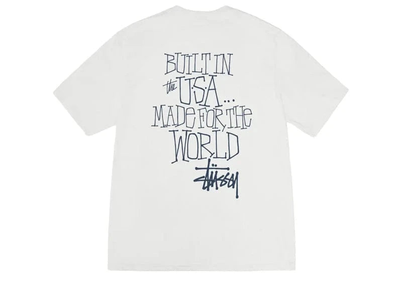 Stussy Built In USA Pigment Dyed Tee 'Natural' T-Shirts Stussy