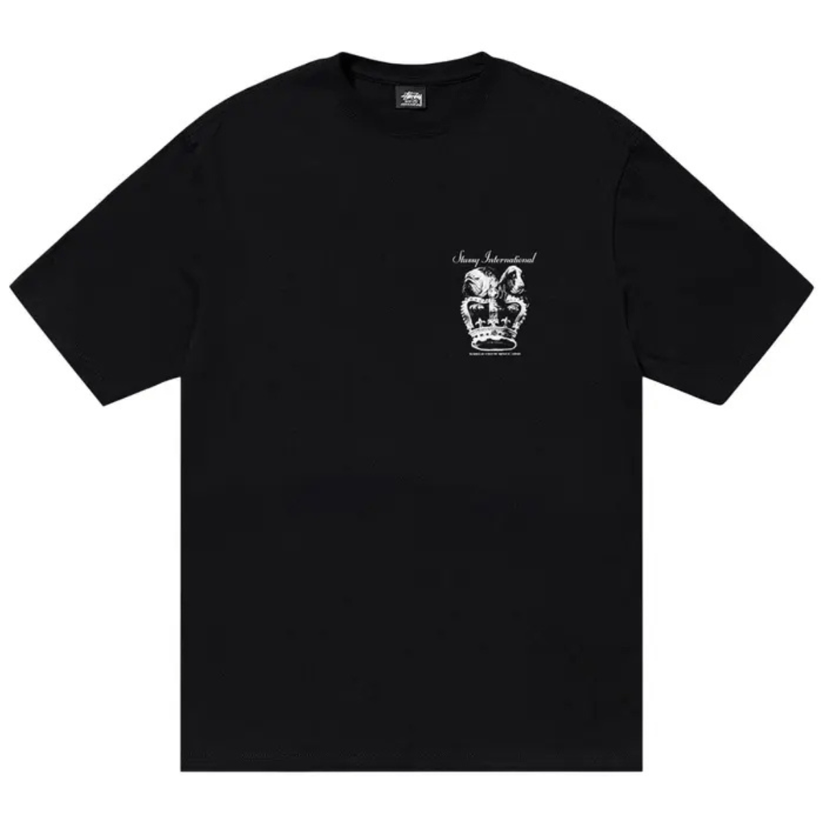 Stussy Dog Crown Tee 'Black' T-shirts Stussy