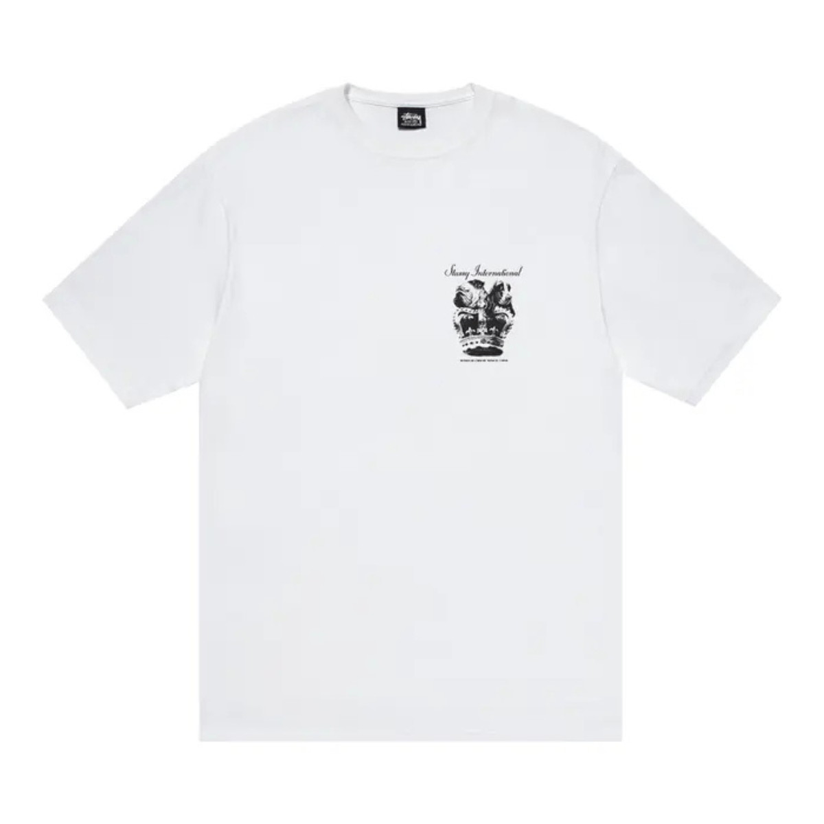 Stussy Dog Crown Tee 'White' T-shirts Stussy